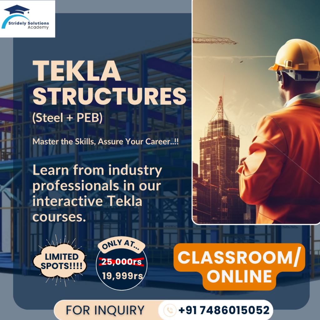 Tekla Structures Course Details