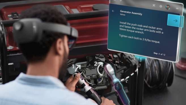 Training with HoloLens 2 and D365 Guides