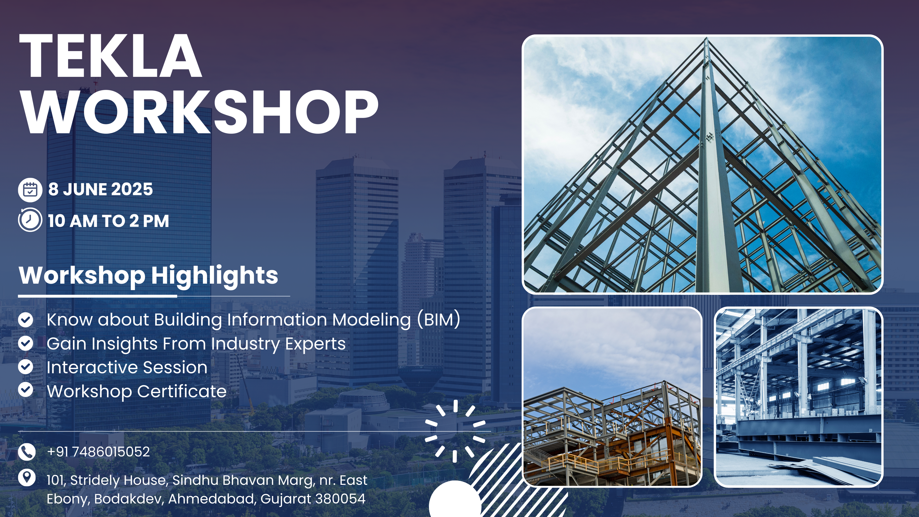 Event - Tekla Workshop 8th June