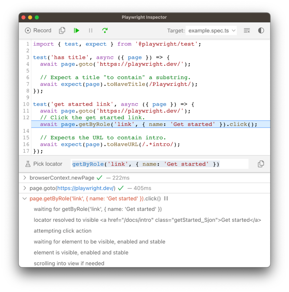 Playwright test automation