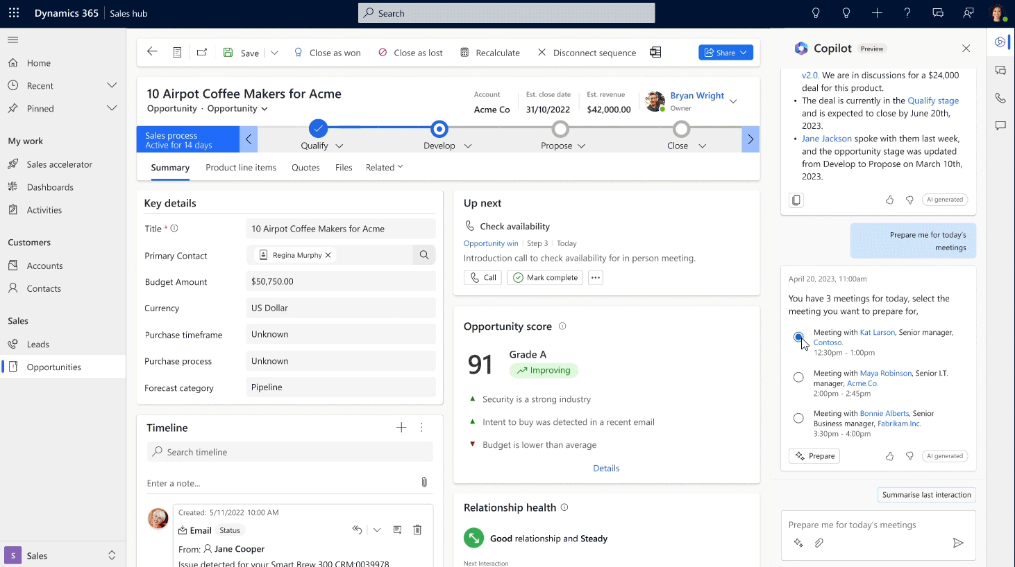 How Copilot Supports Smarter Selling in Dynamics 365 Sales