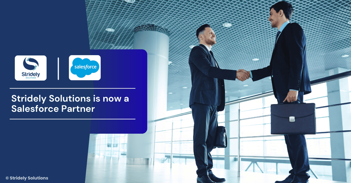 Stridely Solutions is now a Salesforce Partner