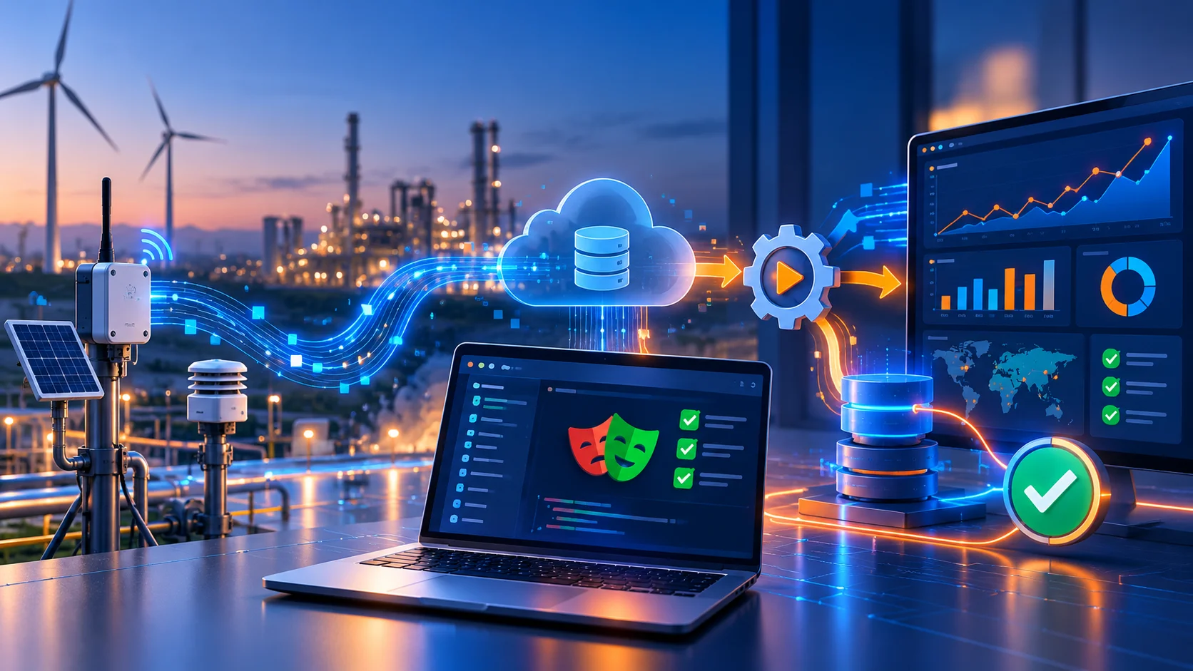 Industrial IoT Data Pipeline Dashboard