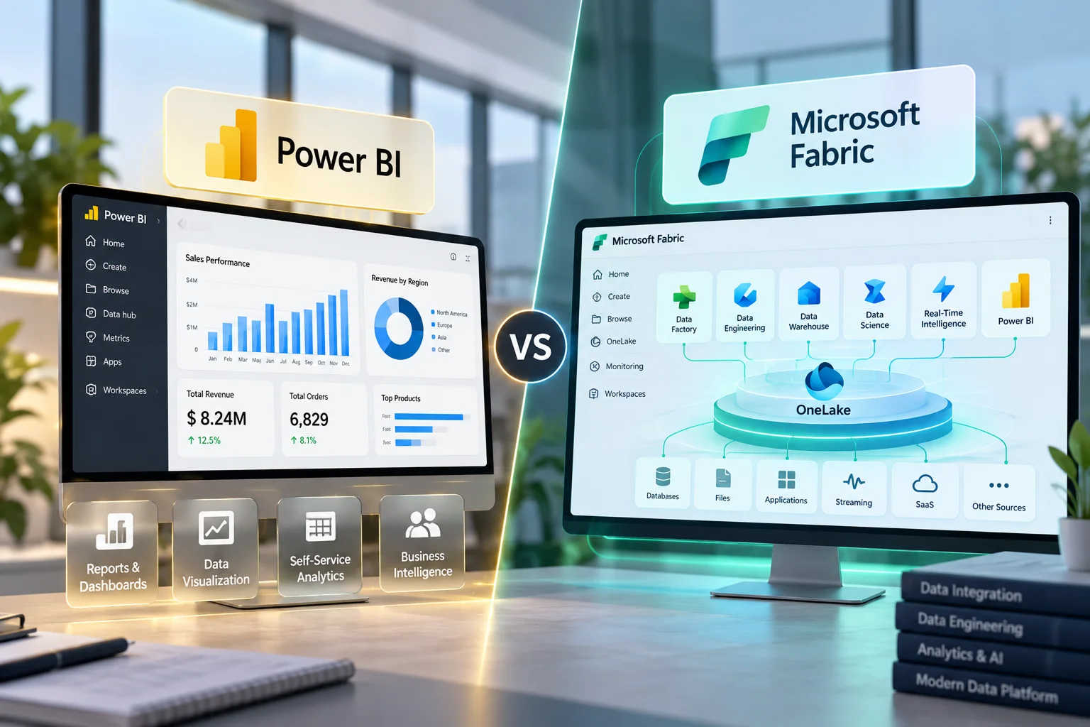 Power BI vs Microsoft Fabric